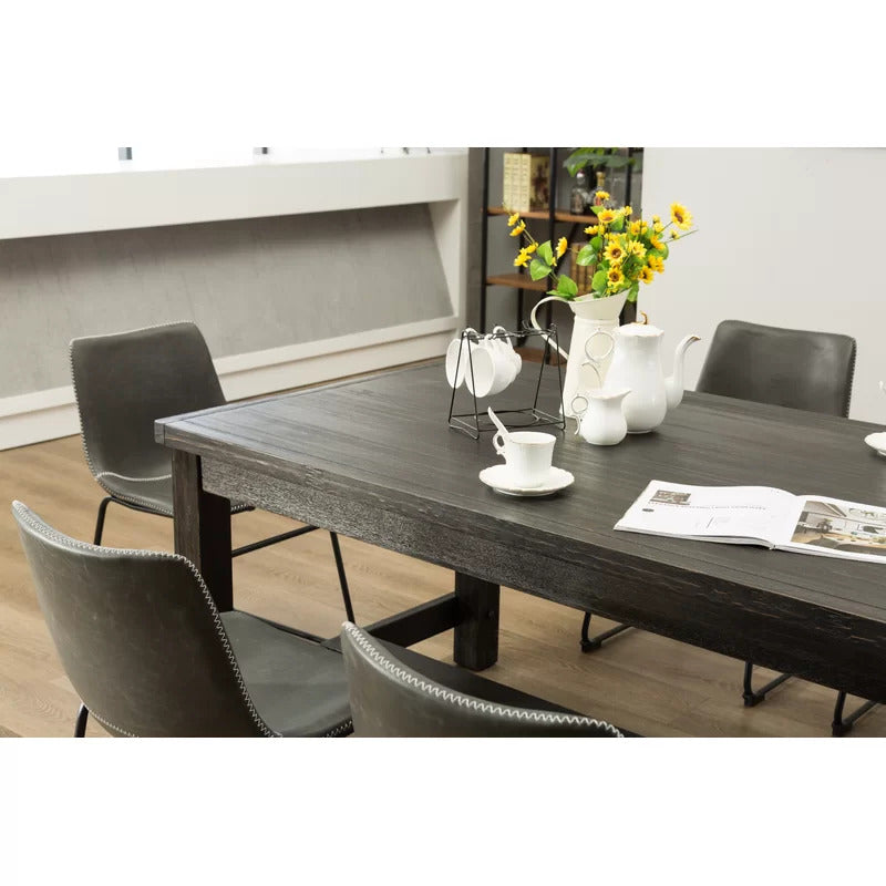 Dining Set: Dining Table with 6 Chairs Dining Set