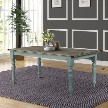 Dining Set: Dining Table with 6 Chairs Dining Set