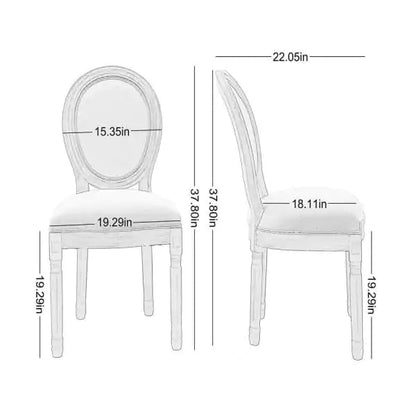 Dining Set: Dining Table with 6 Chairs Dining Set
