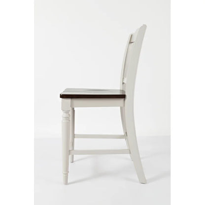 Dining Set: Dining Table with 6 Chairs Rubberwood Solid Wood Dining Set