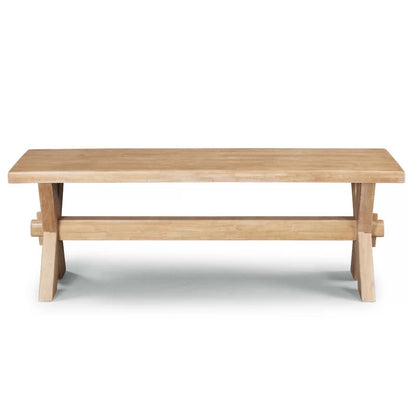 Dining Set: Dining Table with 6 Chairs Solid Wood Dining Set