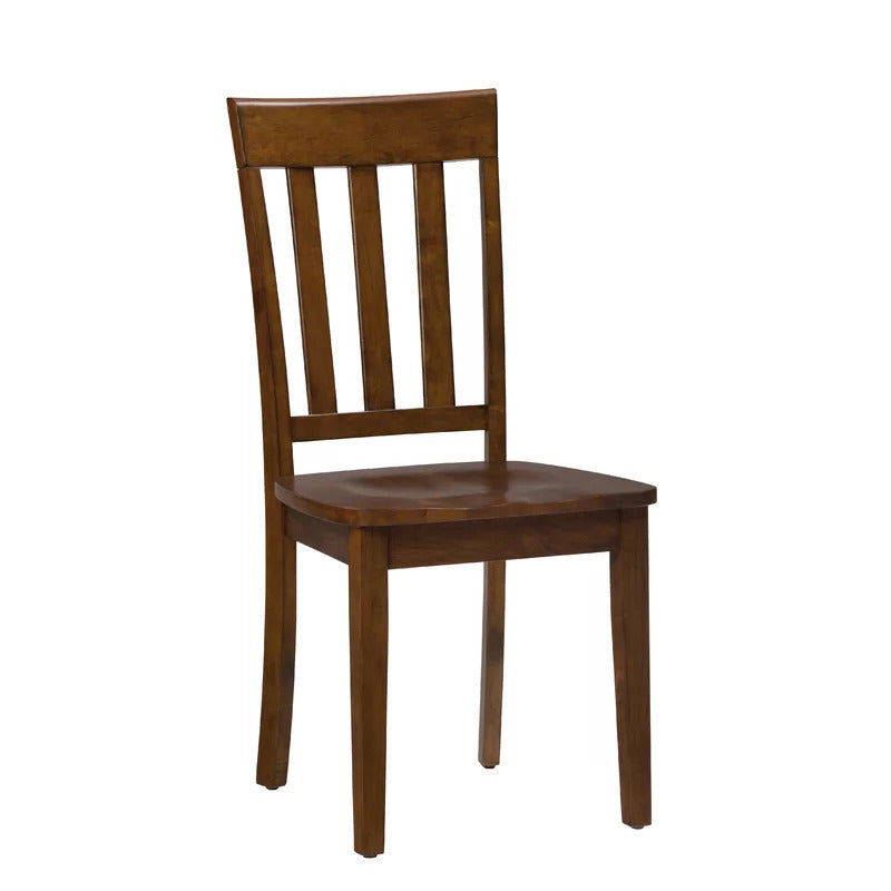 Dining Set: Dining Table with 6 Chairs Wood Dining Set