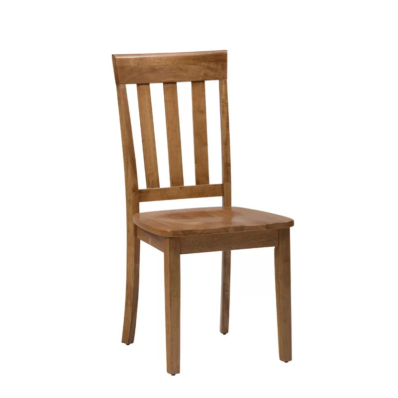 Dining Set: Dining Table with 6 Chairs Wood Dining Set