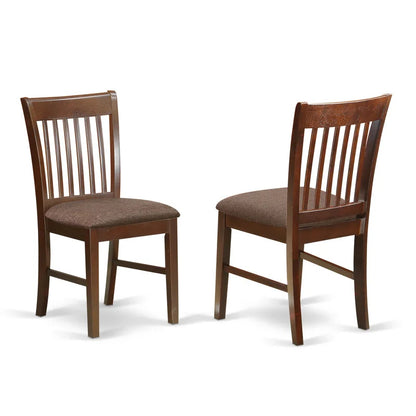 Dining Set: Dining Table with 4 Chairs Wood Dining Set