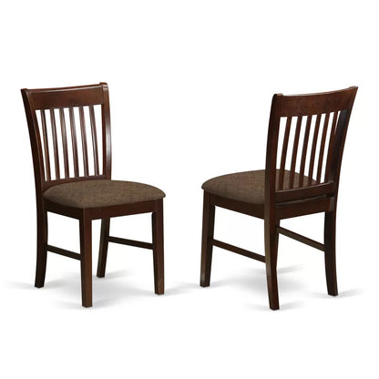 Dining Set: Dining Table with 4 Chairs Wood Dining Set