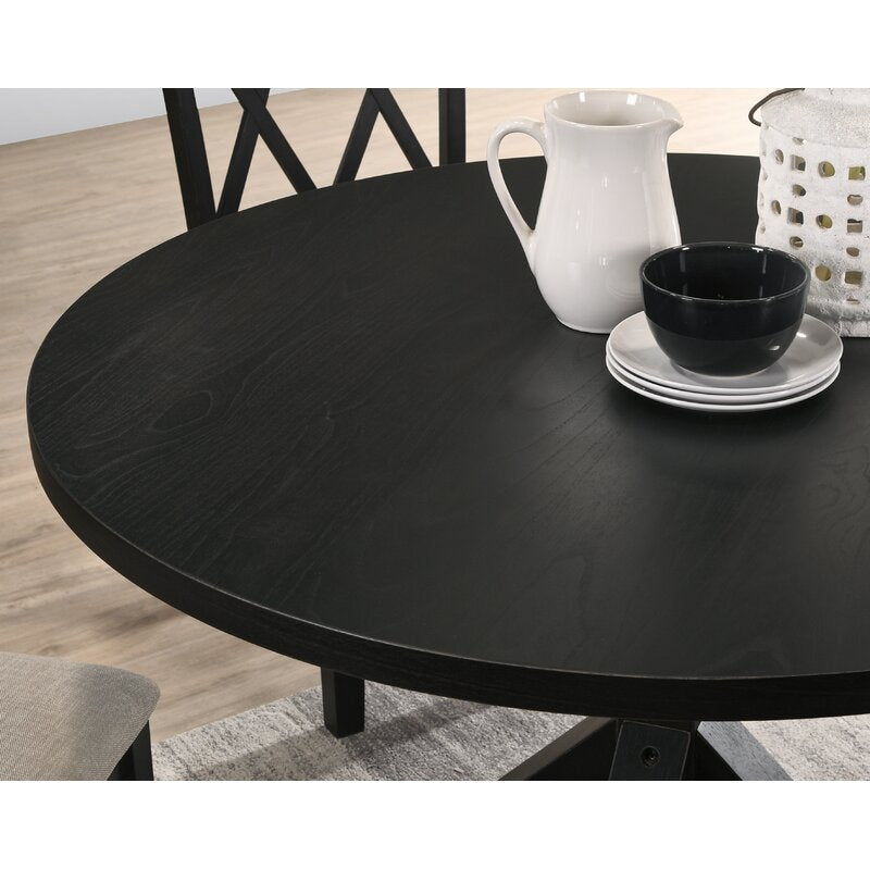 Dining Set : Elbert 4 Seater Round Dining Set