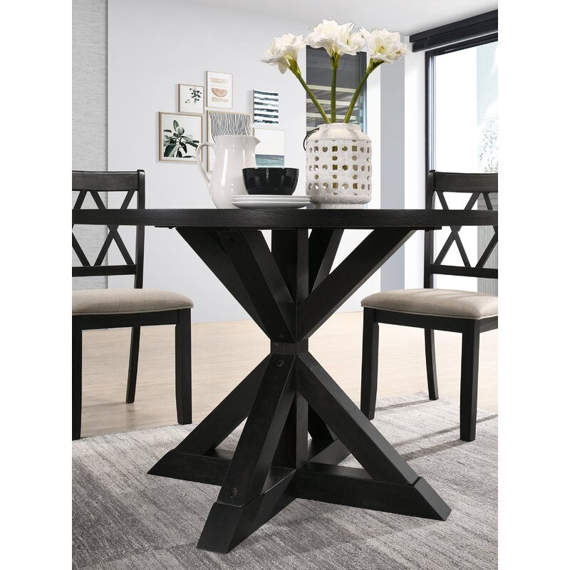 Dining Set : Elbert 4 Seater Round Dining Set