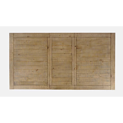 Dining Set: Extendable Pine Solid Wood 6 Seater Dining Set