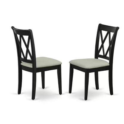 Dining Set: Leaf  Solid Wood 4 Seater Dining Set