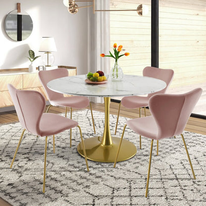 Dining Set: Metal 4 - Person Dining Set