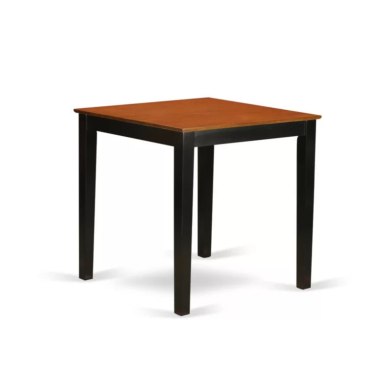 Dining Set: Person Counter Height Rubberwood Solid Wood 4 Seater Dining Set
