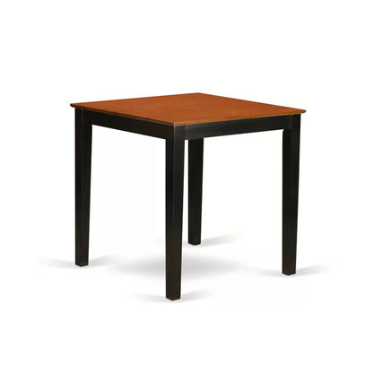 Dining Set: Person Counter Height Rubberwood Solid Wood 4 Seater Dining Set