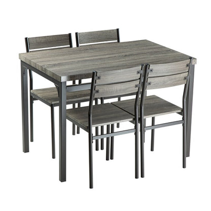 Dining Set: Rectangular 4 - Person Dining Set