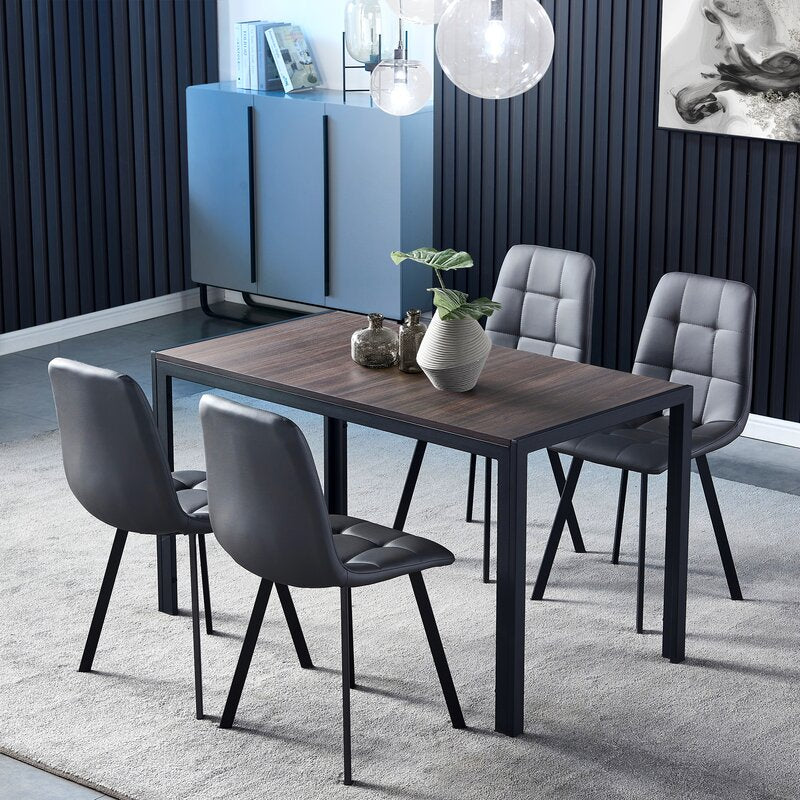 Dining Set : Rectangular 4 - Person Dining Set