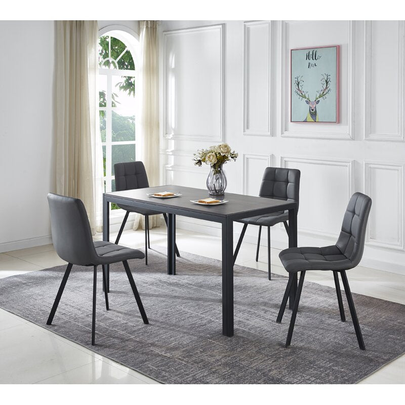 Dining Set : Rectangular 4 - Person Dining Set 