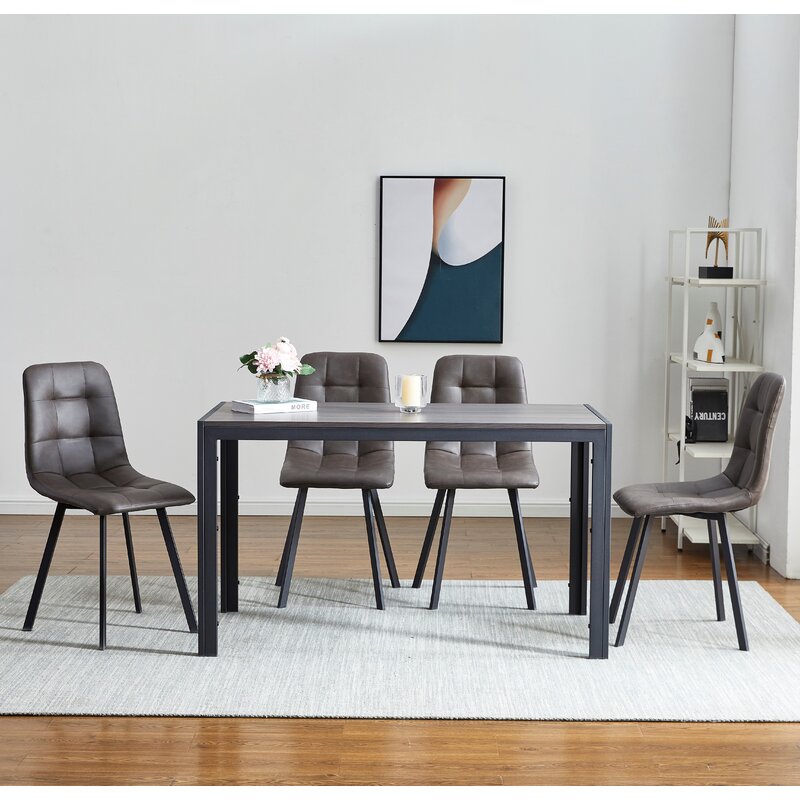 Dining Set : Rectangular 4 - Person Dining Set