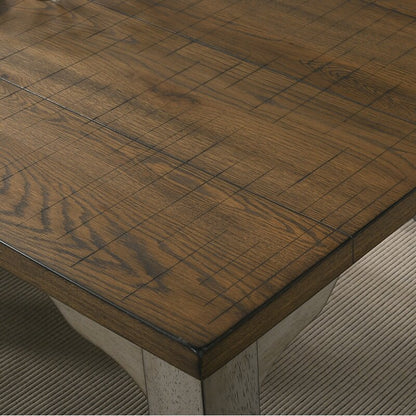Dining Set: Solid Wood 4 - Person Dining Set