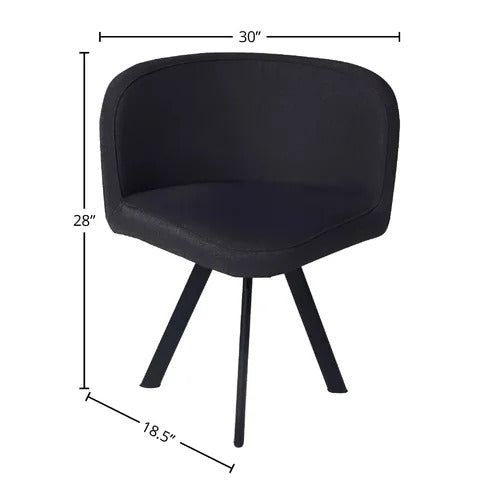 Dining Set: Square Dining Table with 4 Chairs