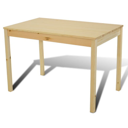 Dining Set : Wooden 4 - Person Dining Set