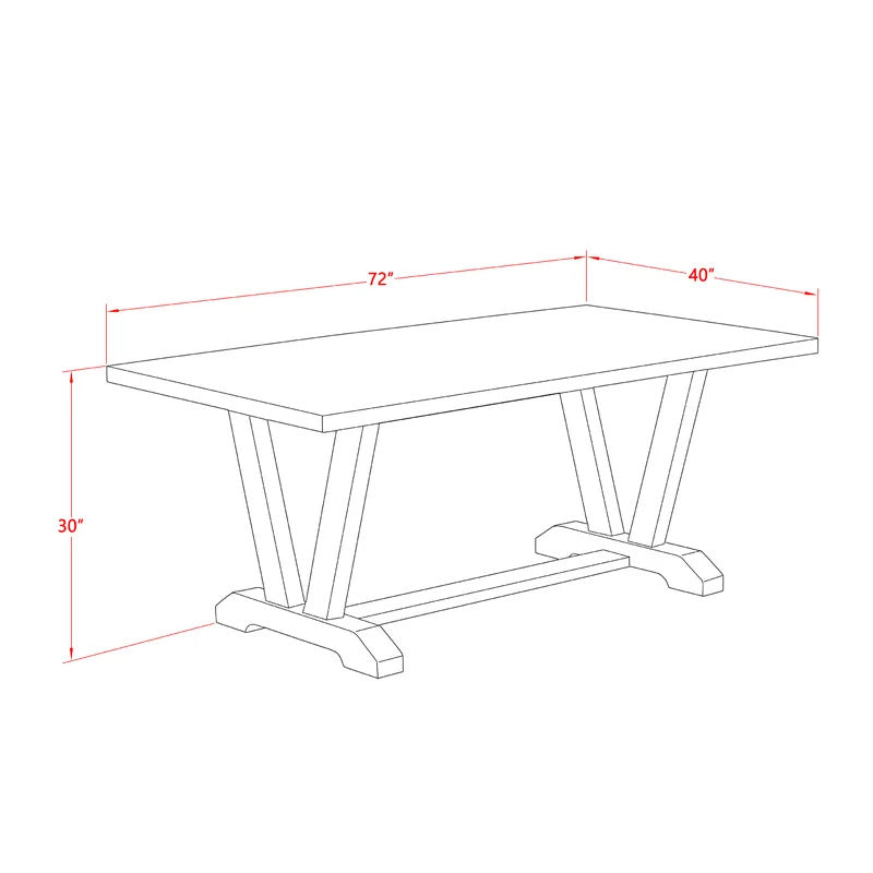 Dining Set: Wooden 8 Seater Dining Set