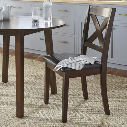 Dining Set: Wooden Dining Table with 6 Chairs Dining Set
