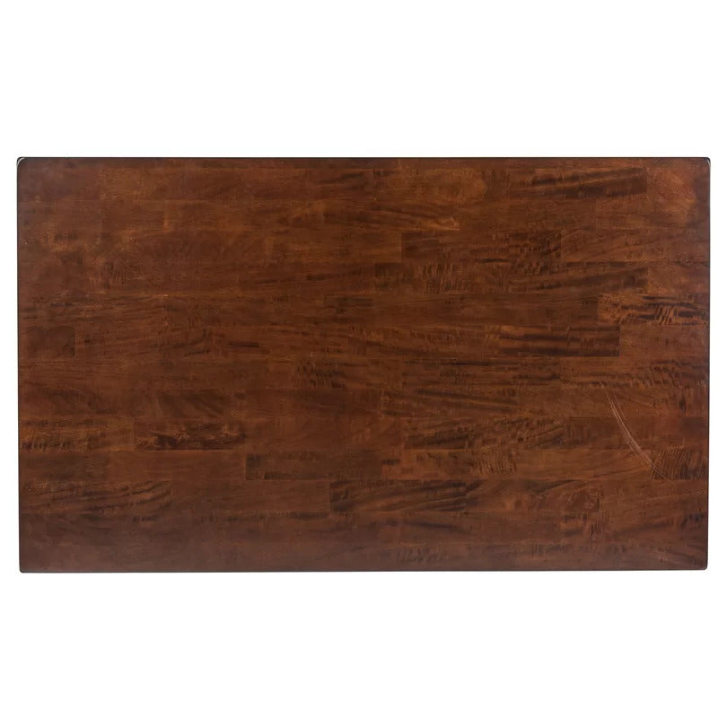 Dining Set: Wooden Dining Table with 6 Chairs Dining Set
