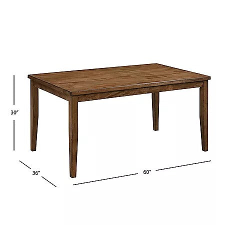 Dining Set Wooden Dining Table with 6 Chairs Dining Set