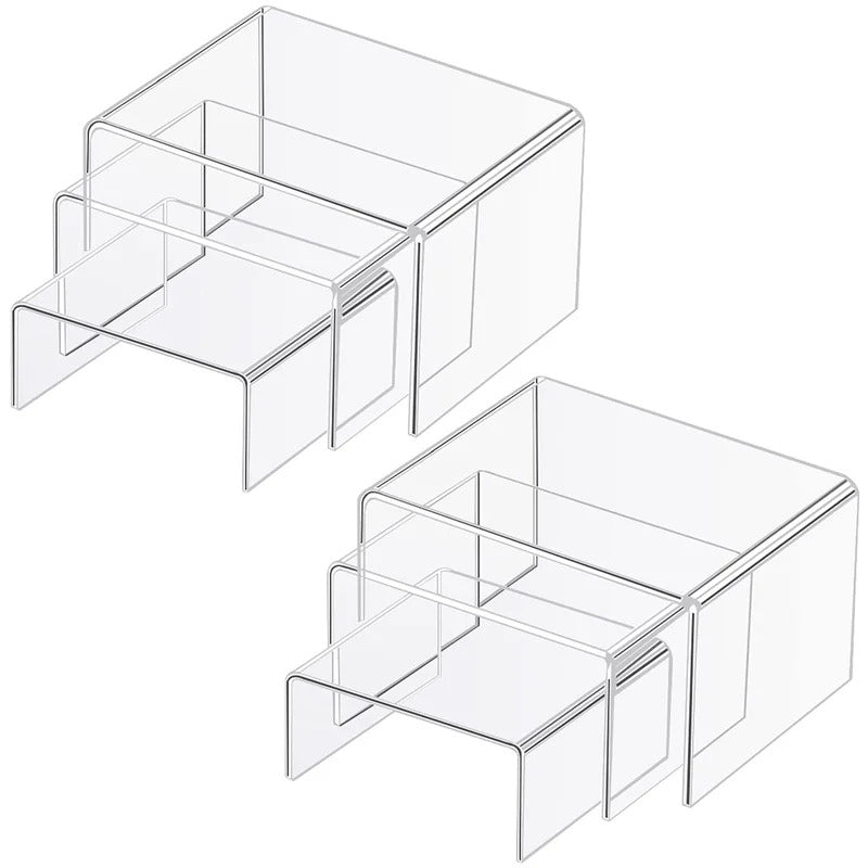 Display Unit: Plastic Acrylic Riser Display Unit