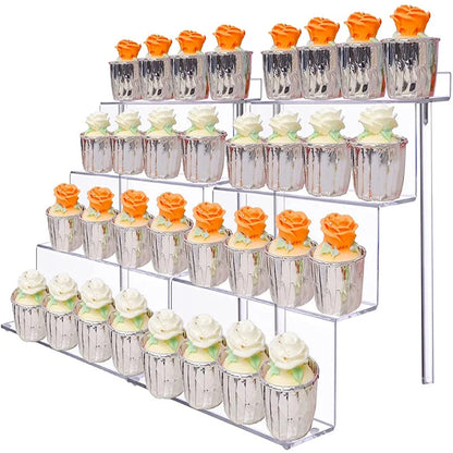 Display Unit: Plastic Acrylic Riser Display Unit