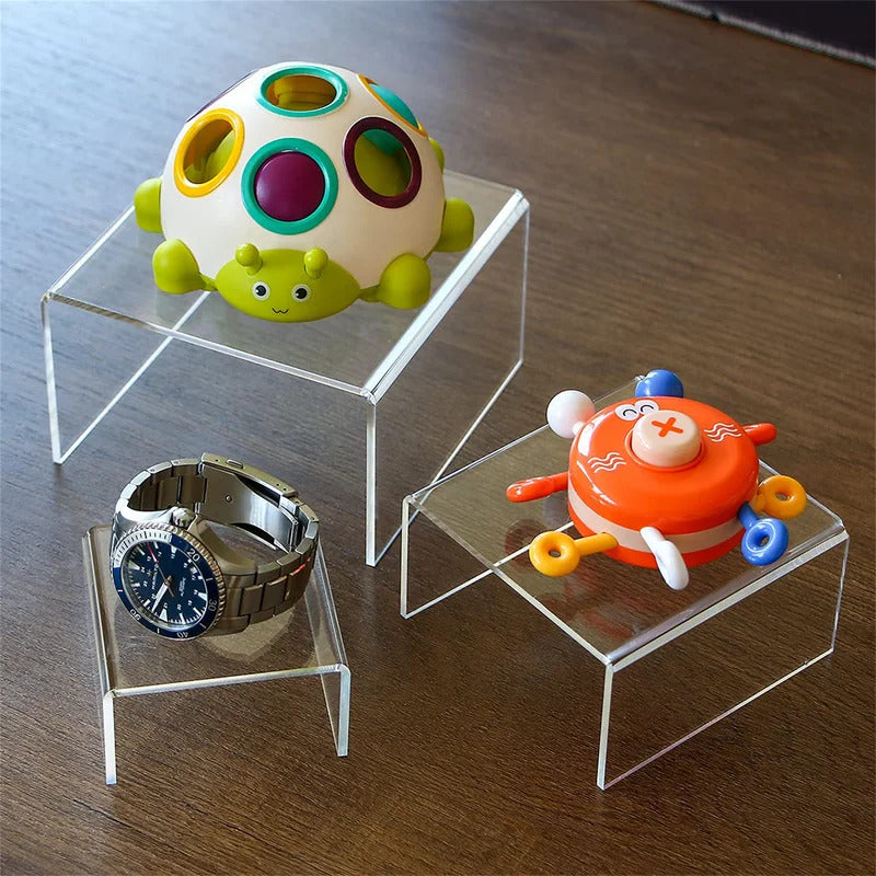Display Unit: Plastic Acrylic Riser Display Unit