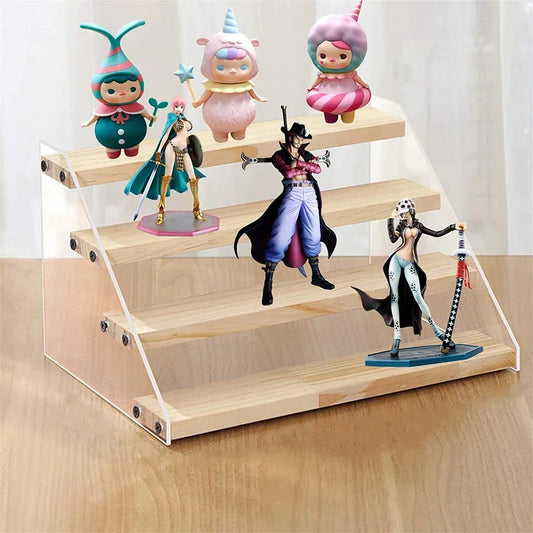 Display Unit: Wood Acrylic Riser Display Unit