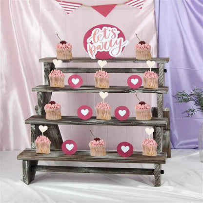Display Unit: Wood Acrylic Riser Unit