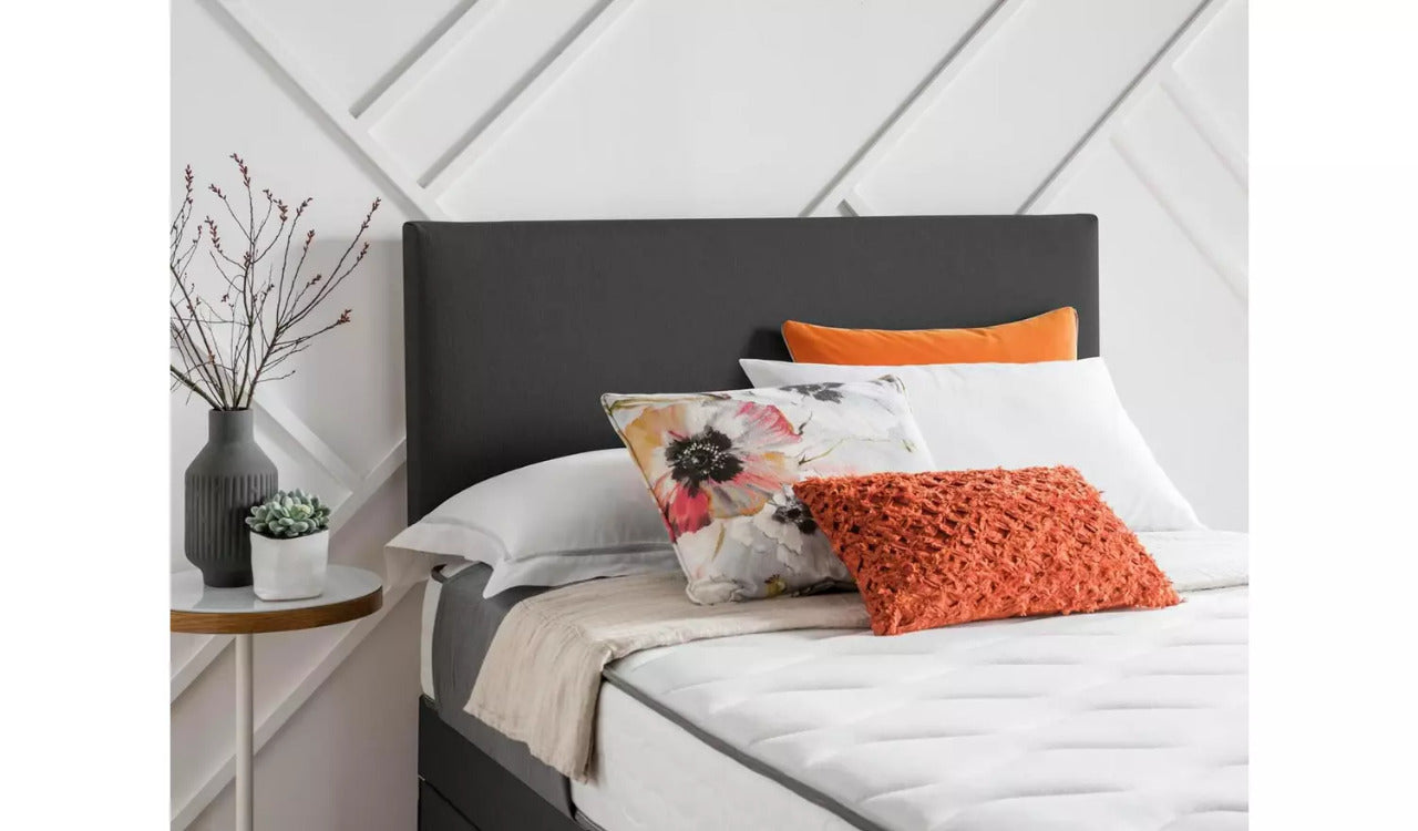 Double Bed: Charcoal Double Bed