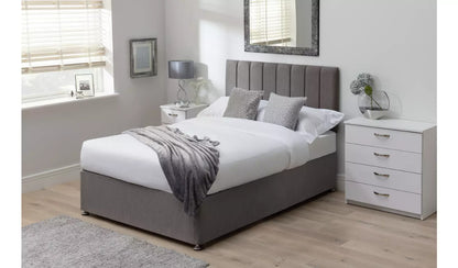 Double Bed: Stylish Fabric Double Bed