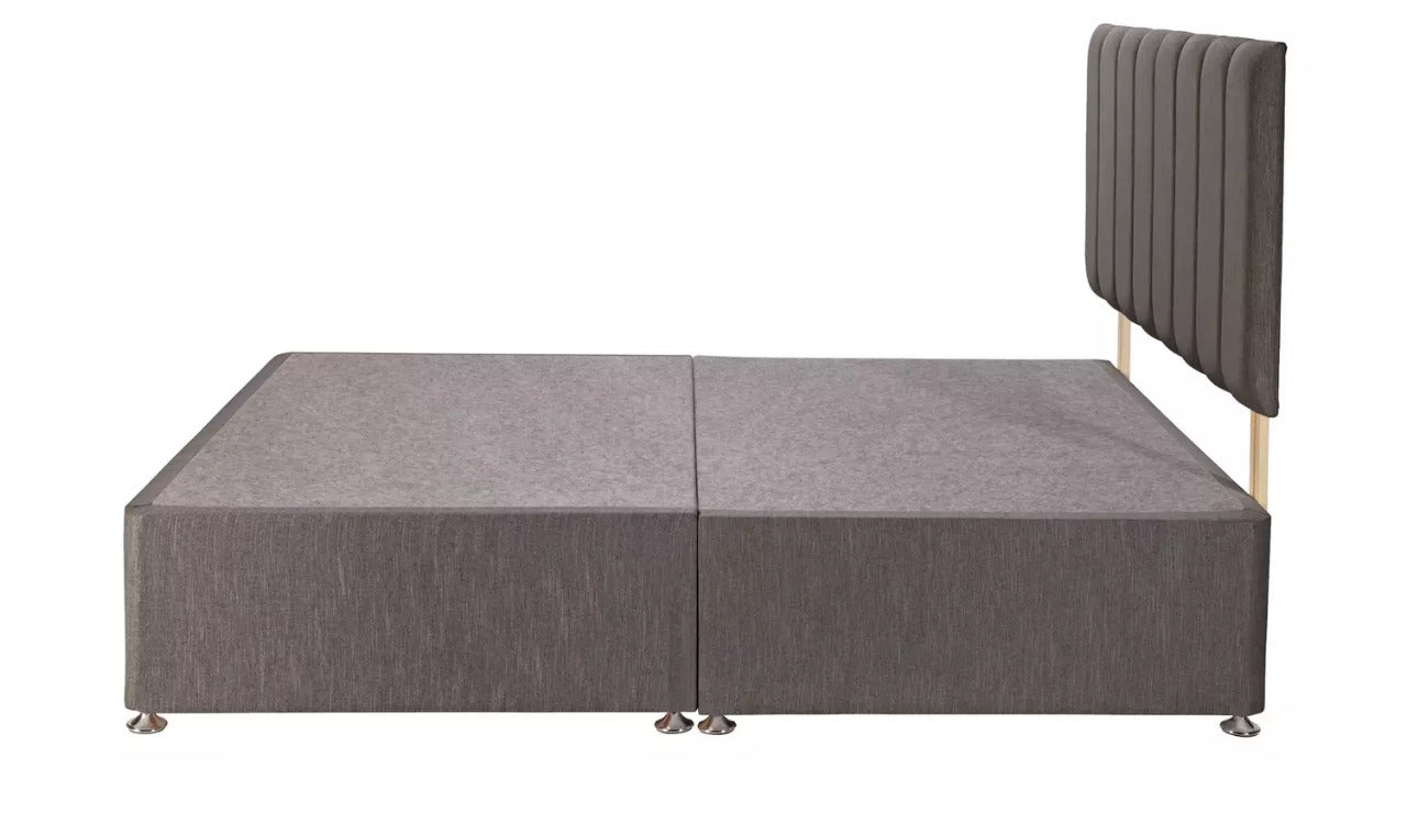 Double Bed: Stylish Fabric Double Bed