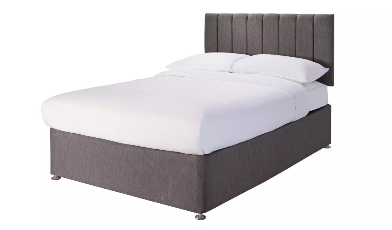 Double Bed: Stylish Fabric Double Bed