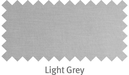 Double Bed: Light Grey Double Bed