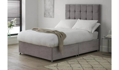 Double Bed: Mauve Double Bed