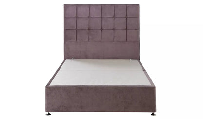 Double Bed: Mauve Double Bed