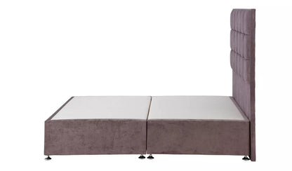 Double Bed: Mauve Double Bed
