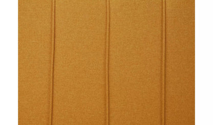 Double Bed: Mustard 2 Drawer Double Bed