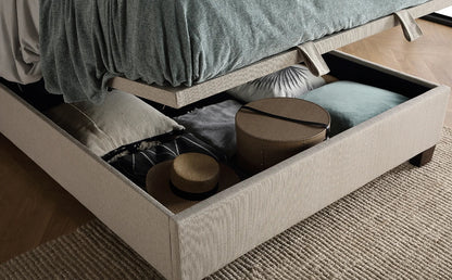 Double Bed: Worth Walk Fabric  Double Bed