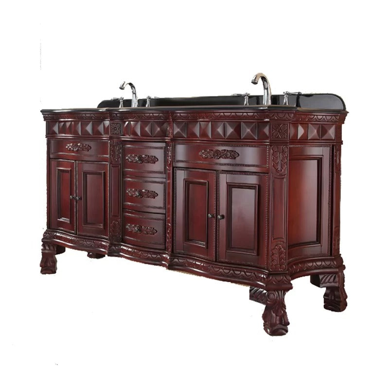 Double Sink Vanities: 60 in. Double Bathroom Vanity