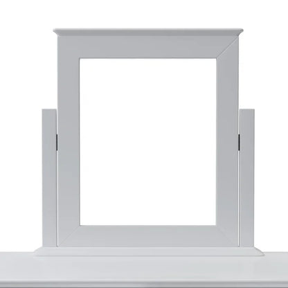 Dressing Table: 15.7'' Wide Vanity Set with Stool and Mirror