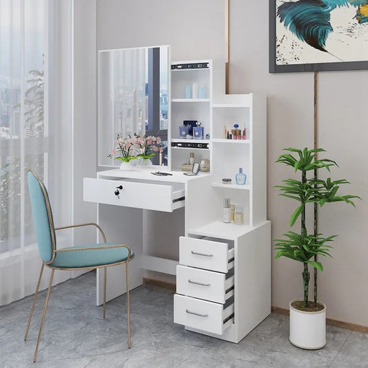Dressing Table: 31.5'' Wide Vanity with Mirror