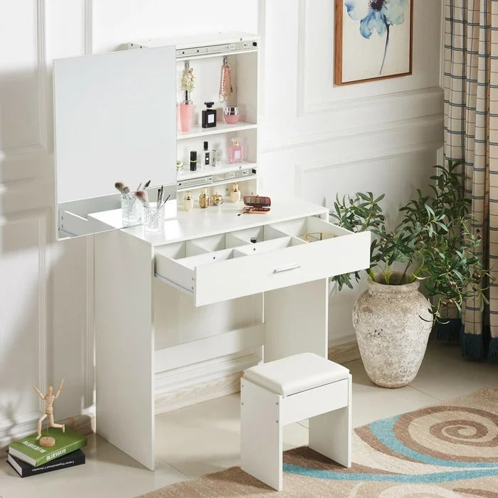 white dressing table mirror Newly Designed Smart With Drawers And Storage Ca The white LED create ideal natural Buy White Dressing Table Mirrors