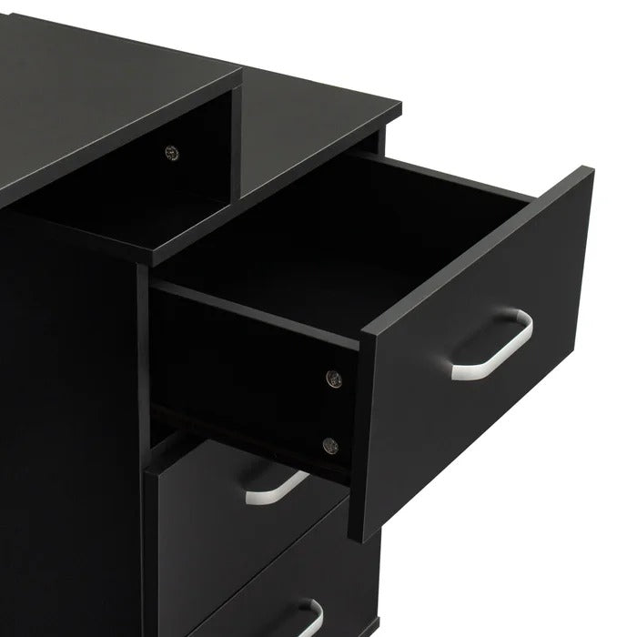 Dressing Table: 39.5'' Wide Vanity with Mirror