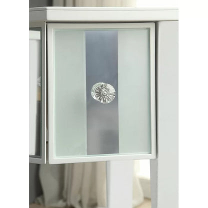 Dressing Table: 42'' Wide Vanity Set with Stool and Mirror