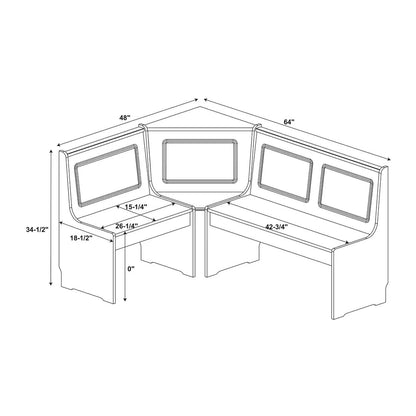 Dining Set Dining Table with 6 Chairs Breakfast Dining Set