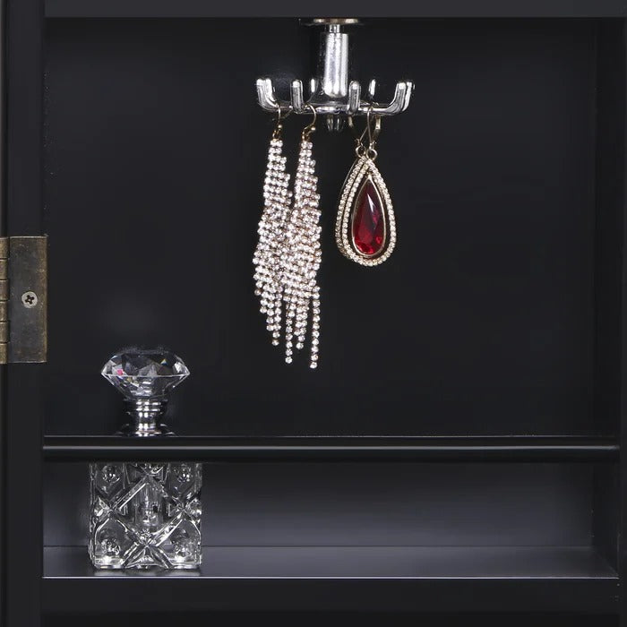 Dressing Table: Vanity Set with Stool and Mirror
